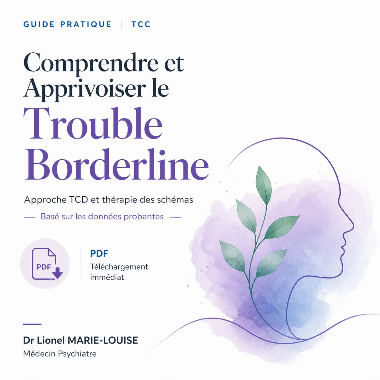 ebook trouble borderline TCC gestion émotions guide psychiatre