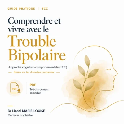 Couverture Ebook Comprendre et vivre avec le trouble bipolaire